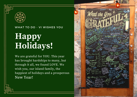 Happy holidays from What To Do VI