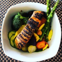Azul Cafe Salmon Power Bowl